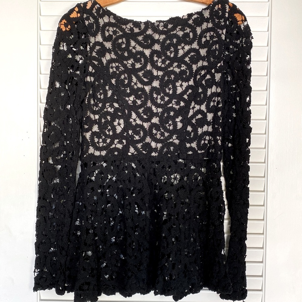 Catherine Maladrino  peplum top